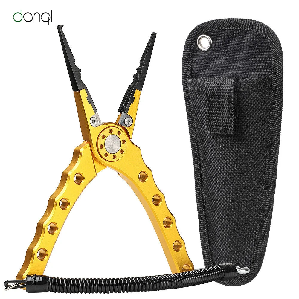 DONQL Fishing Plier Scissor Fish Hook Bait Remover Pliers Braid Line Cutter Fishing Tools for Carp Fishing Accessories
DONQL Fishing Plier Scissor Fish Hook Bait Remover Pliers Braid Line Cutter Fishing Tools for Carp Fishing Accessories