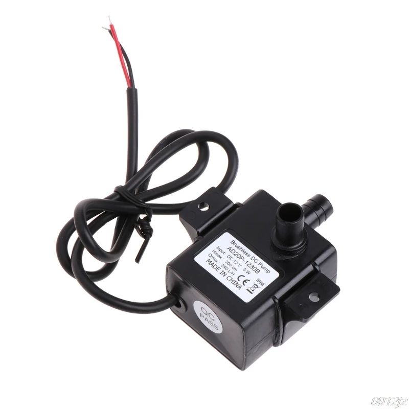 New DC 12V Micro Electric Brushless Water Pump Submersible Pumping For Aquarium Fish Fountain Garden
New DC 12V Micro Electric Brushless Water Pump Submersible Pumping For Aquarium Fish Fountain Garden