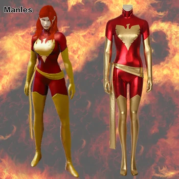 X-Men Dark Phoenix Cospaly Jean Grey-Summers Costume Marvel Superhero Jumpsuit Adult Sexy Women Halloween Carnival Full Set
X-Men Dark Phoenix Cospaly Jean Grey-Summers Costume Marvel Superhero Jumpsuit Adult Sexy Women Halloween Carnival Full Set