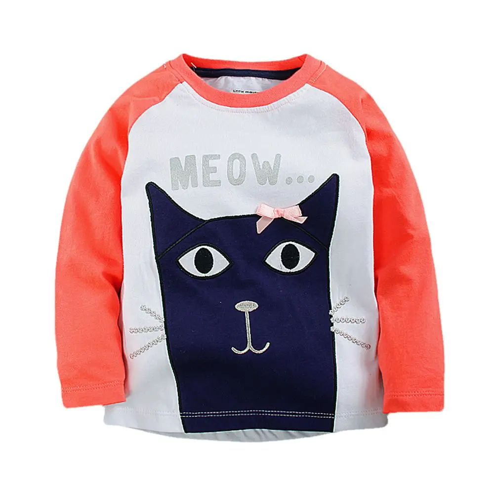 2017 Spring/Autumn 1-6T Kids Cotton Long Sleeve Blouse Tops Baby Boys Girls Cartoon T-Shirt Children Pullovers Tee Camiseta
2017 Spring/Autumn 1-6T Kids Cotton Long Sleeve Blouse Tops Baby Boys Girls Cartoon T-Shirt Children Pullovers Tee Camiseta