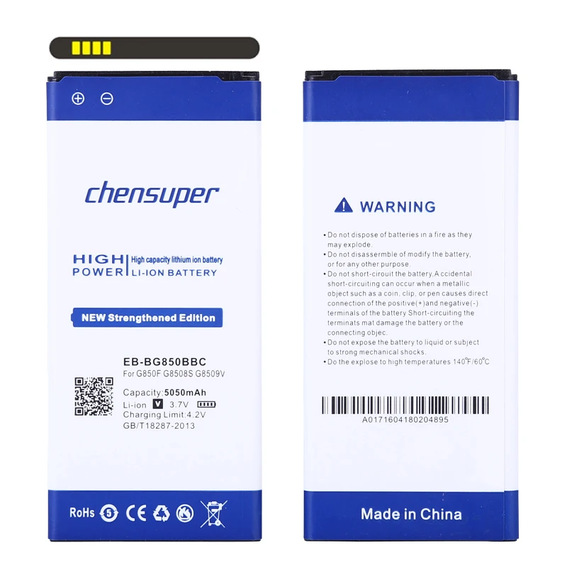 New 5050mAh EB-BG850BBC High Capacity Battery Use for Samsung Galaxy Alpha G850F G8508S G8509V G850 G8508 G850T G850V G850M
New 5050mAh EB-BG850BBC High Capacity Battery Use for Samsung Galaxy Alpha G850F G8508S G8509V G850 G8508 G850T G850V G850M