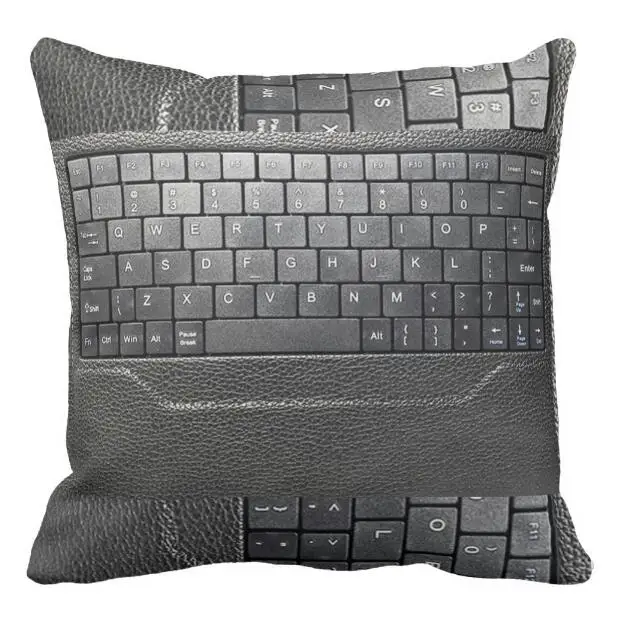 Novelty Computer Keyboard Throw Pillow Case Geek Nerd Computer Cushion Cover Funny Creative Decor Gifts for Engineer Programmer
Novelty Computer Keyboard Throw Pillow Case Geek Nerd Computer Cushion Cover Funny Creative Decor Gifts for Engineer Programmer