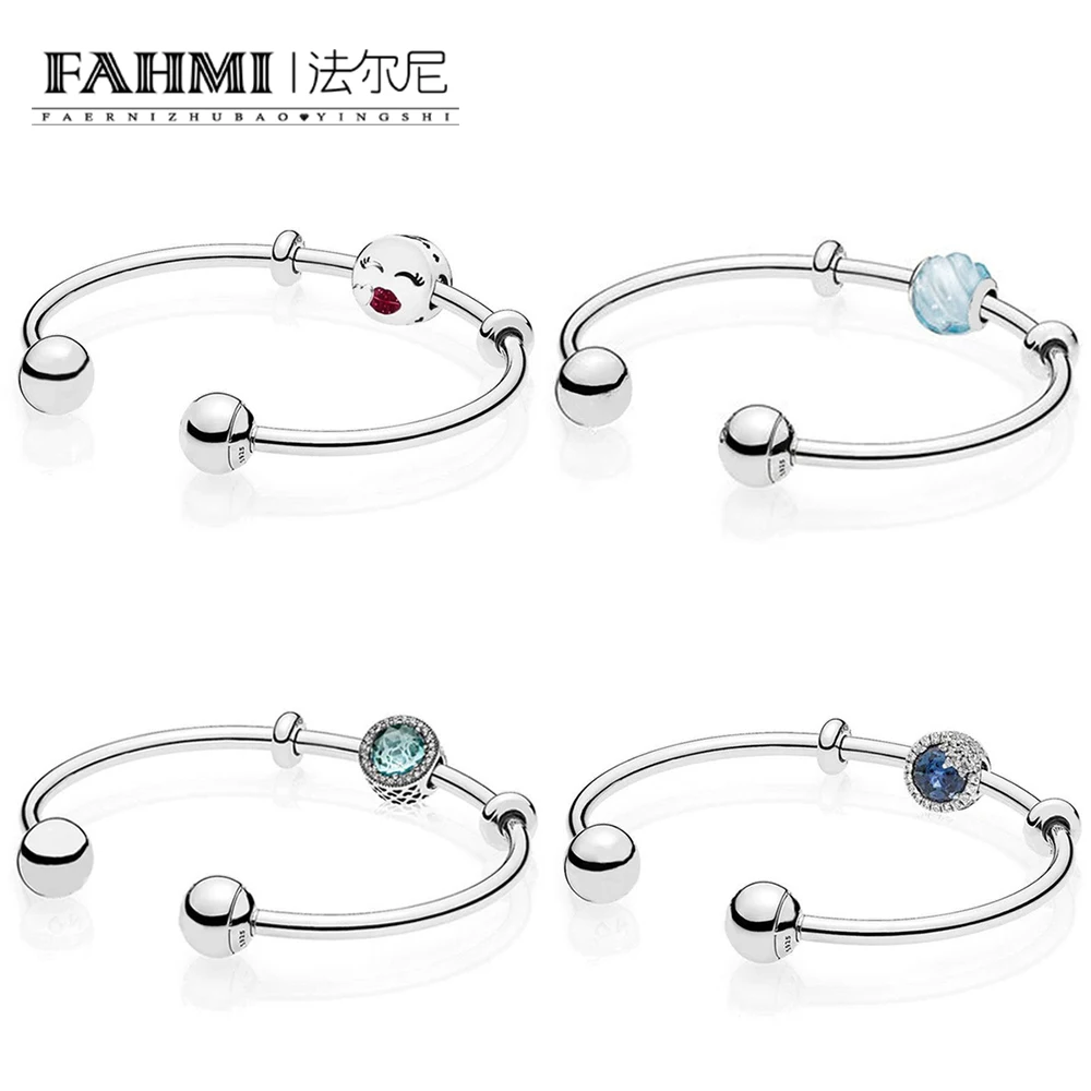 FAHMI 100% 925 Sterling Silver 1:1 BLUE RIPPLES Radiant Hearts DAZZLING SNOWFLAKE KISS CHARM MOMENTS SILVER OPEN BANGLE Gift Set
FAHMI 100% 925 Sterling Silver 1:1 BLUE RIPPLES Radiant Hearts DAZZLING SNOWFLAKE KISS CHARM MOMENTS SILVER OPEN BANGLE Gift Set