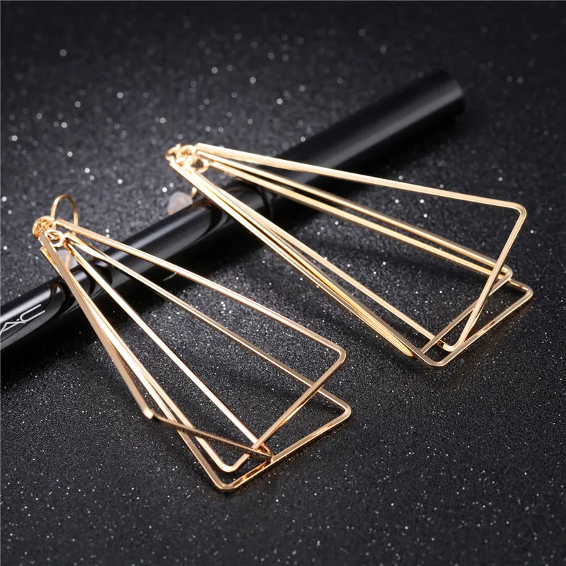 Big Triangle Earrings for Women Girls Ear Jewelry Copper Earrings Vintage Bohemian Long Dangle Earrings Charm Hiphop Jewelry
Big Triangle Earrings for Women Girls Ear Jewelry Copper Earrings Vintage Bohemian Long Dangle Earrings Charm Hiphop Jewelry