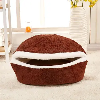 Soft & Cute Hamburger Bed Cat Kitty Puppy Pet Nest Shell Cover House Removable Windproof Winter Warm
Soft & Cute Hamburger Bed Cat Kitty Puppy Pet Nest Shell Cover House Removable Windproof Winter Warm