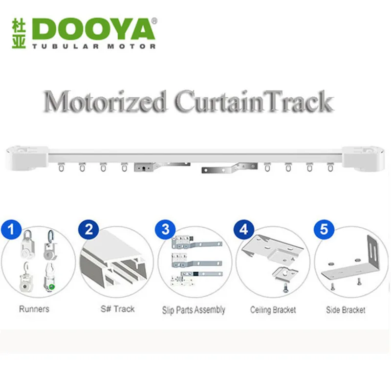 Dooya High Quality Electric Super Quiet Curtain track, Auto Motorized CurtainTrack For Remote Control Electric Curtain Motor
Dooya High Quality Electric Super Quiet Curtain track, Auto Motorized CurtainTrack For Remote Control Electric Curtain Motor