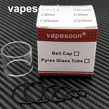 Original VapeSoon Glass Tube Seal O Ring For Mini Merlin RTA Atomizer 24MM Retail Package
Original VapeSoon Glass Tube Seal O Ring For Mini Merlin RTA Atomizer 24MM Retail Package