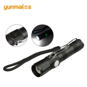 yunmai LED flashlight 4000 lumens XML-T6 Led Zoomable torch Micro USB Charging Aluminum alloy Lantern For Camping fishing M31
yunmai LED flashlight 4000 lumens XML-T6 Led Zoomable torch Micro USB Charging Aluminum alloy Lantern For Camping fishing M31
