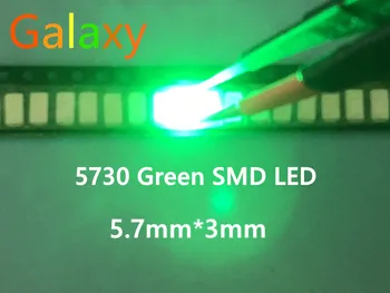 2000PCS 5730/5630 SMD Green LED Light Emitting Diode SMD LED 5730 Green Surface Mount Led 520-575NM 2.0-3.6V Ultra Birght Led
2000PCS 5730/5630 SMD Green LED Light Emitting Diode SMD LED 5730 Green Surface Mount Led 520-575NM 2.0-3.6V Ultra Birght Led