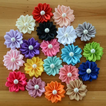 Free shipping, 200 pcs/lot , Mini satin fabric flower with pearl center - Petite satin flowers
Free shipping, 200 pcs/lot , Mini satin fabric flower with pearl center - Petite satin flowers