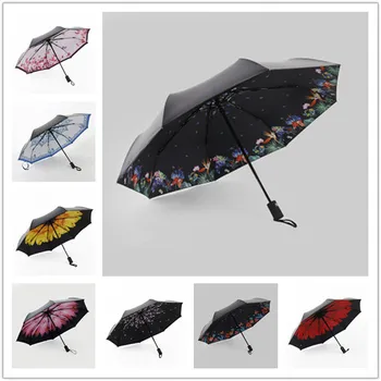 Latest Fully-automatic Umbrella Women Umbrella Rain Anti UV Parasol Ultral-Light 3 Folding Umbrella for Travel Meteor Showers
Latest Fully-automatic Umbrella Women Umbrella Rain Anti UV Parasol Ultral-Light 3 Folding Umbrella for Travel Meteor Showers