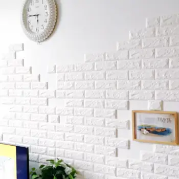 3D Brick Waterproof Self-adhesive DIY Wall Sticker Panels Board Decal Background Wallpaper For Living Room
3D Brick Waterproof Self-adhesive DIY Wall Sticker Panels Board Decal Background Wallpaper For Living Room