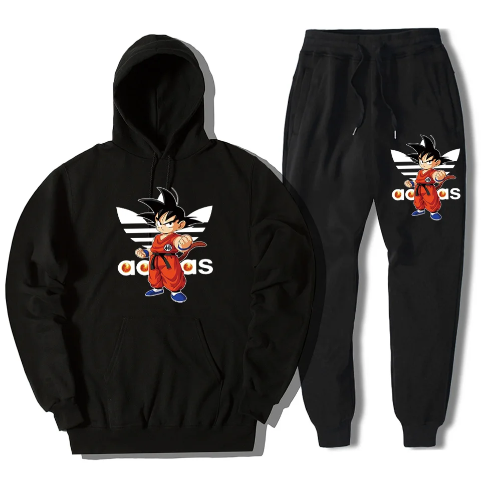 Dragon Ball tracksuit Men/Women Super Saiyan hoodies Son Goku Anime men's sportswear Hip Hop Fleece fashion track suit male set
Dragon Ball tracksuit Men/Women Super Saiyan hoodies Son Goku Anime men's sportswear Hip Hop Fleece fashion track suit male set