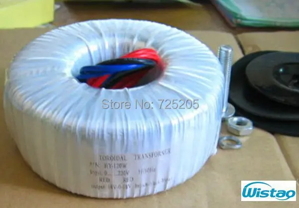 120W HIFI Amplifier Dedicated Toroidal Transformer Wire Double 18V or Dual 22V Audio for your DIY
120W HIFI Amplifier Dedicated Toroidal Transformer Wire Double 18V or Dual 22V Audio for your DIY
