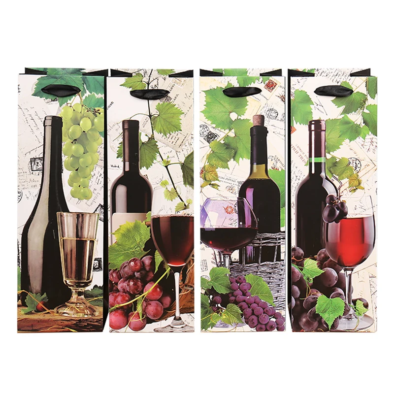 12pcs Christmas Paper Wine Bags 12x8x35cm Paper Package Oliver Oil Champagne Bottle Carrier Laminated X-mas Gift Wine Holder
12pcs Christmas Paper Wine Bags 12x8x35cm Paper Package Oliver Oil Champagne Bottle Carrier Laminated X-mas Gift Wine Holder