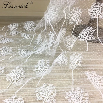 1yard Dandelion flower sequins Embroidery Lace Fabric Width 125CM Wedding Dress DIY skirt Clothing Accessories
1yard Dandelion flower sequins Embroidery Lace Fabric Width 125CM Wedding Dress DIY skirt Clothing Accessories