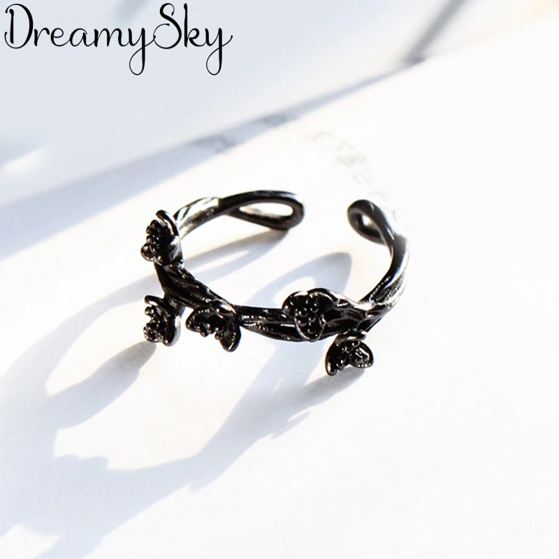 Exaggerated Personality 925 Sterling Silver Rose Flower Rings For Women Wedding Jewelry Adjustable Antique Finger Ring Anillos
Exaggerated Personality 925 Sterling Silver Rose Flower Rings For Women Wedding Jewelry Adjustable Antique Finger Ring Anillos