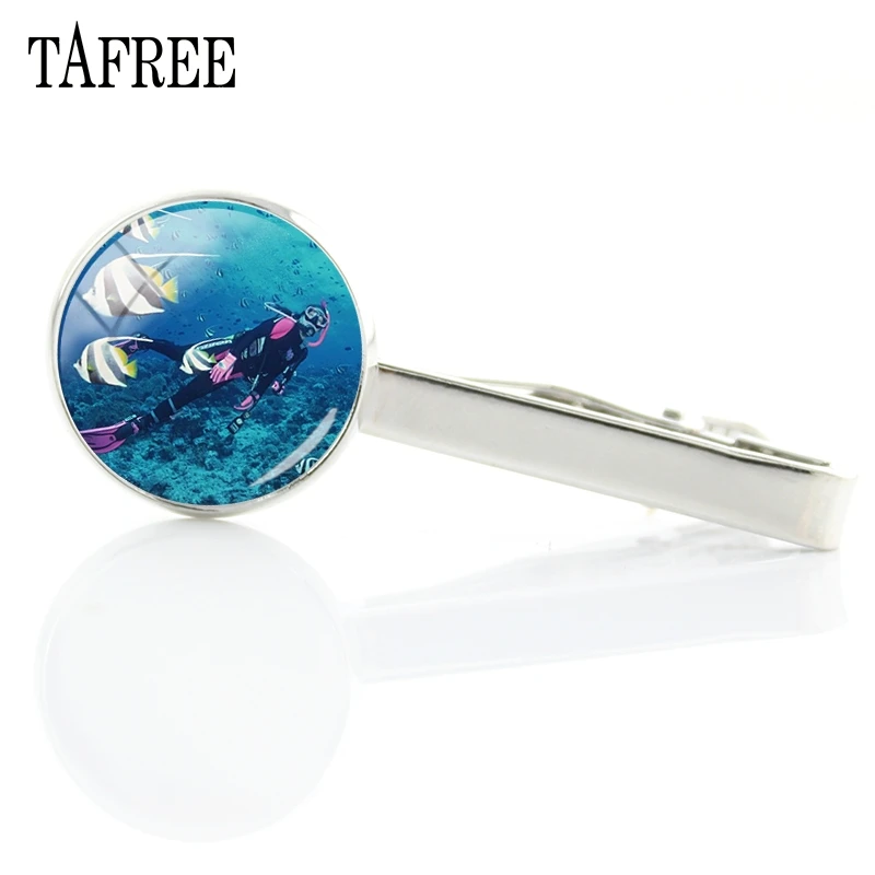TAFREE Diving Sports Underwater Fashion Tie Clips Beautiful Design Tie Bar Pins Glass Dome Trendy Accessories DI02
TAFREE Diving Sports Underwater Fashion Tie Clips Beautiful Design Tie Bar Pins Glass Dome Trendy Accessories DI02