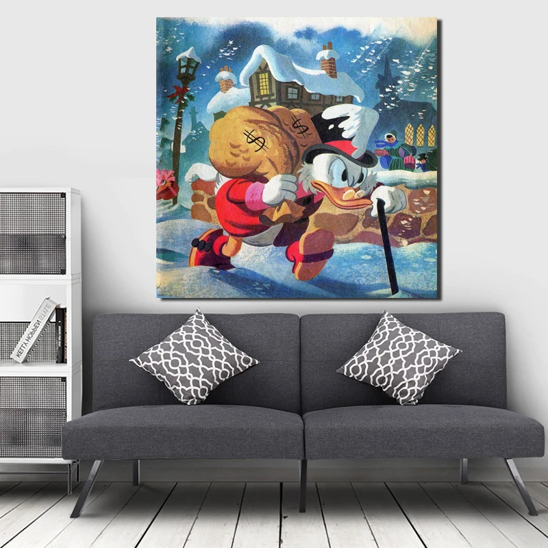 Donald Duck Carl Barks Scrooge Mcduck HD Canvas Painting Print Living Room Home Decoration Modern Wall Art Oil Painting Posters
Donald Duck Carl Barks Scrooge Mcduck HD Canvas Painting Print Living Room Home Decoration Modern Wall Art Oil Painting Posters