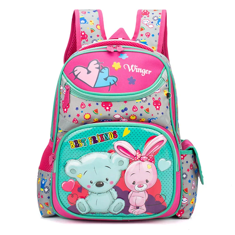 Cartoon School Bags For Girls Boys Backpack Cat Bear Pattern Children Orthopedic Backpacks Primary Mochila Infantil Grade 1-3
Cartoon School Bags For Girls Boys Backpack Cat Bear Pattern Children Orthopedic Backpacks Primary Mochila Infantil Grade 1-3
