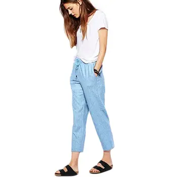 Womens Plus Size Drawstring Cropped Pants Sweet Candy Color Loose Casual Ankle Length Cuffed Harem Trousers With Pockets L-3XL
Womens Plus Size Drawstring Cropped Pants Sweet Candy Color Loose Casual Ankle Length Cuffed Harem Trousers With Pockets L-3XL
