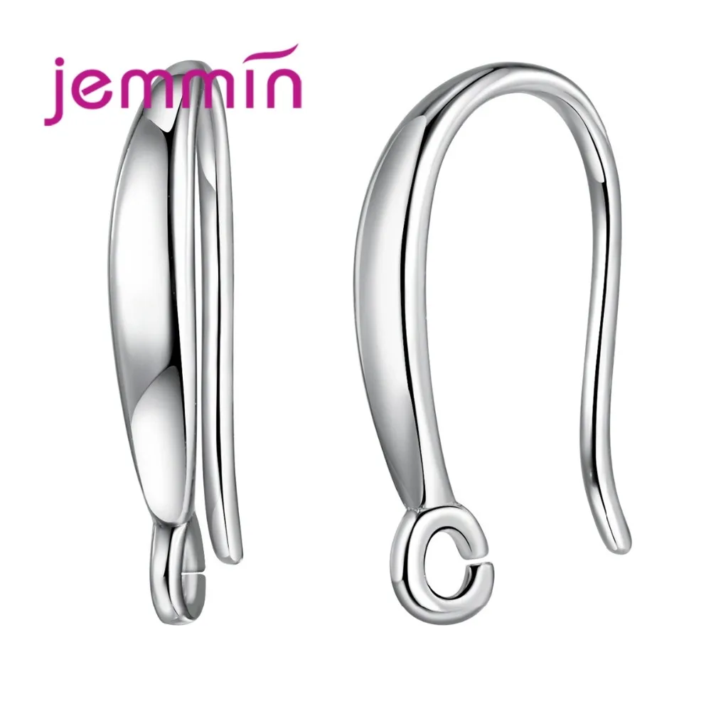 New 10PCS/lot 925 Sterling Silver Jewelry Findings DIY Handmade Hook Earring Components Accessory Ear Wires | Украшения и
