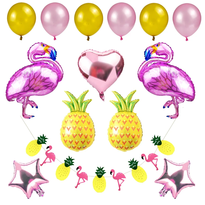 Flamingo Decoration Tropical Summer Beach Birthday Party Deco Events Flamingo Hawaii Pineapple Balloons Hawaiian Party Supplies
Flamingo Decoration Tropical Summer Beach Birthday Party Deco Events Flamingo Hawaii Pineapple Balloons Hawaiian Party Supplies