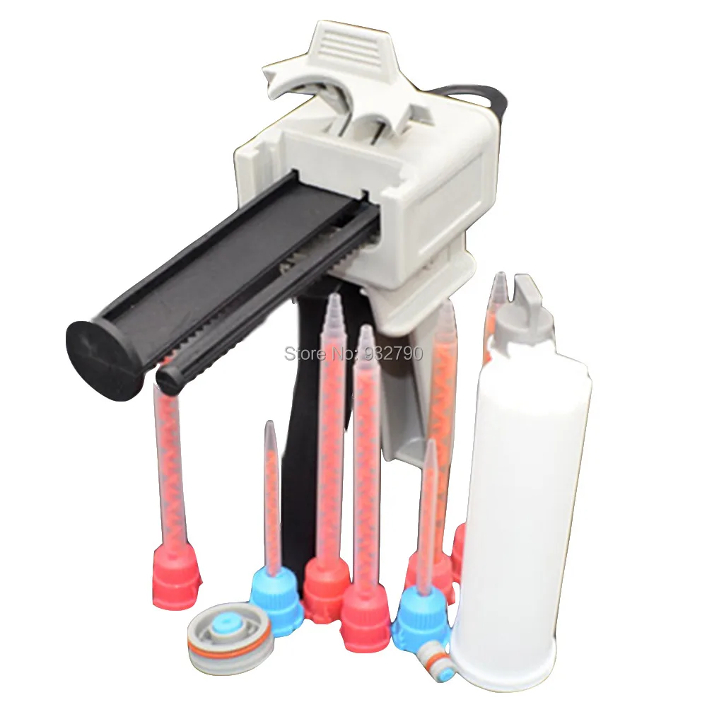 10:1 50ml Polyurethane Epoxy Resin Cartridge + 50ml 1:10 Adhesive Dispenser Dispensing Gun Caulking Gun + 5pc 1:10 Mixing Nozzle
10:1 50ml Polyurethane Epoxy Resin Cartridge + 50ml 1:10 Adhesive Dispenser Dispensing Gun Caulking Gun + 5pc 1:10 Mixing Nozzle