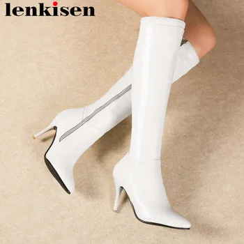 European style fashion runway office lady zipper oxford pointed toe thin high heels high quality pu big size knee-high boots L66
European style fashion runway office lady zipper oxford pointed toe thin high heels high quality pu big size knee-high boots L66