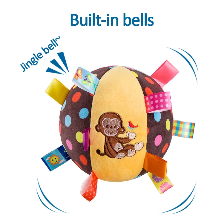 MamimamiHome Baby Infant Cotton Hand Grasp Rattle Ball Plush Bells Pacify Ball Music Sense Learning Toy Bed Hanging Baby Rattle
MamimamiHome Baby Infant Cotton Hand Grasp Rattle Ball Plush Bells Pacify Ball Music Sense Learning Toy Bed Hanging Baby Rattle