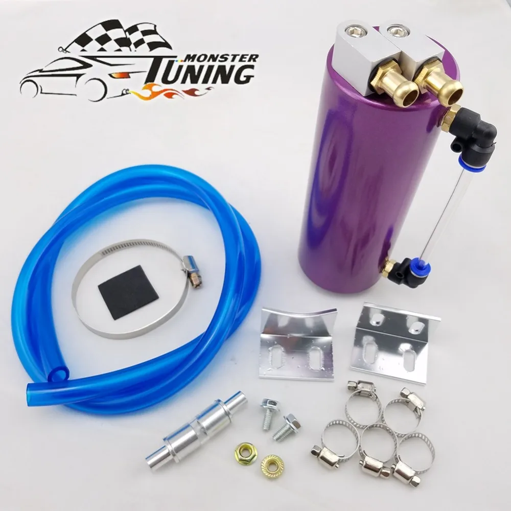 Tuning Monster Universal Aluminum Racing Oil Catch Tank/Can Round Can Reservoir Turbo Oil Catch can
Tuning Monster Universal Aluminum Racing Oil Catch Tank/Can Round Can Reservoir Turbo Oil Catch can