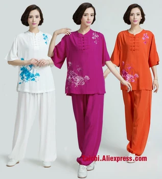 new embroidery tai chi clothes linen-cotton short-sleeved summer clothing femal Kung Fu Uniform
new embroidery tai chi clothes linen-cotton short-sleeved summer clothing femal Kung Fu Uniform
