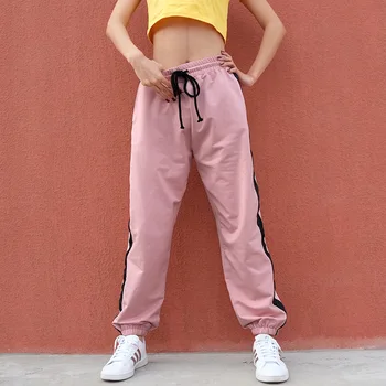 Hiawatha 2019 Spring Casual Side Stripe Pants Women Loose Drawstring Pink Pants HP2189
Hiawatha 2019 Spring Casual Side Stripe Pants Women Loose Drawstring Pink Pants HP2189