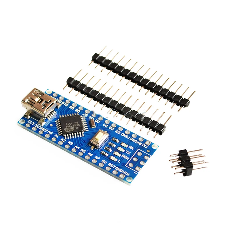 For arduino Nano ATMEGA328P Mini USB With the bootloader compatible Nano 3.0 controller for arduino CH340 USB driver 16Mhz 168P
For arduino Nano ATMEGA328P Mini USB With the bootloader compatible Nano 3.0 controller for arduino CH340 USB driver 16Mhz 168P
