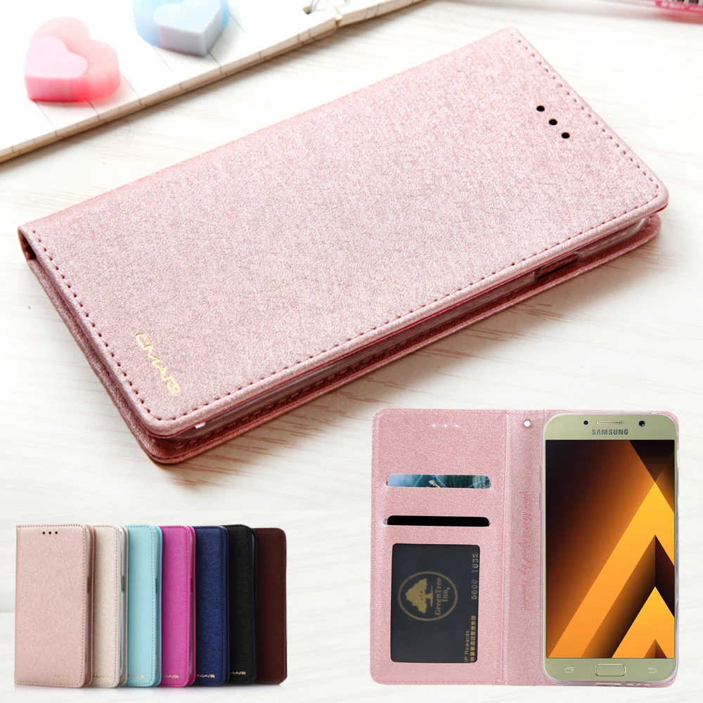 Magnetic Silk Leather Wallet Case Cover For Samsung Galaxy A5 2017 Silicone Card Holder Flip Phone Coque For Samsung A5 2017
Magnetic Silk Leather Wallet Case Cover For Samsung Galaxy A5 2017 Silicone Card Holder Flip Phone Coque For Samsung A5 2017