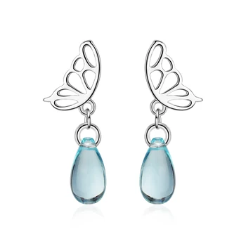 XIYANIKE 925 Stud Earrings Korean Butterfly Temperament Crystal Small Earrings Exquisite Short Earrings For Women Bijoux VES6082
XIYANIKE 925 Stud Earrings Korean Butterfly Temperament Crystal Small Earrings Exquisite Short Earrings For Women Bijoux VES6082