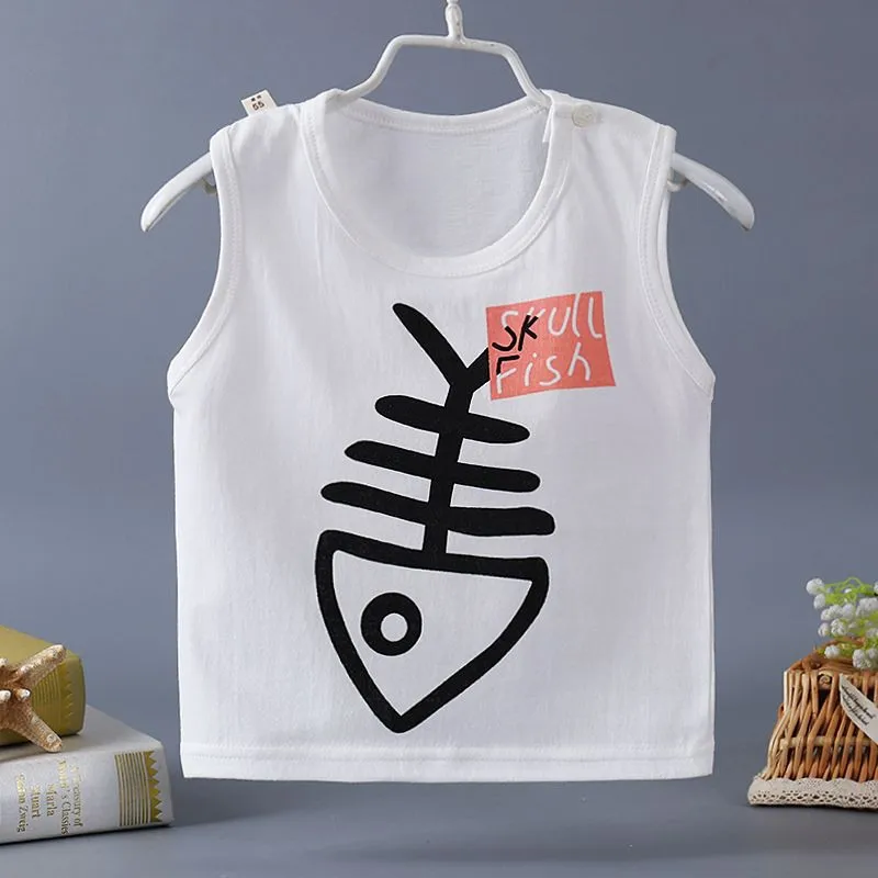 2018 Baby Boy Girls Sleeveless Tshirts Children Cartoon Big Girls Vest 0-5 Years Child Boy Vest Baby T shirt Kid Summer Vest
2018 Baby Boy Girls Sleeveless Tshirts Children Cartoon Big Girls Vest 0-5 Years Child Boy Vest Baby T shirt Kid Summer Vest