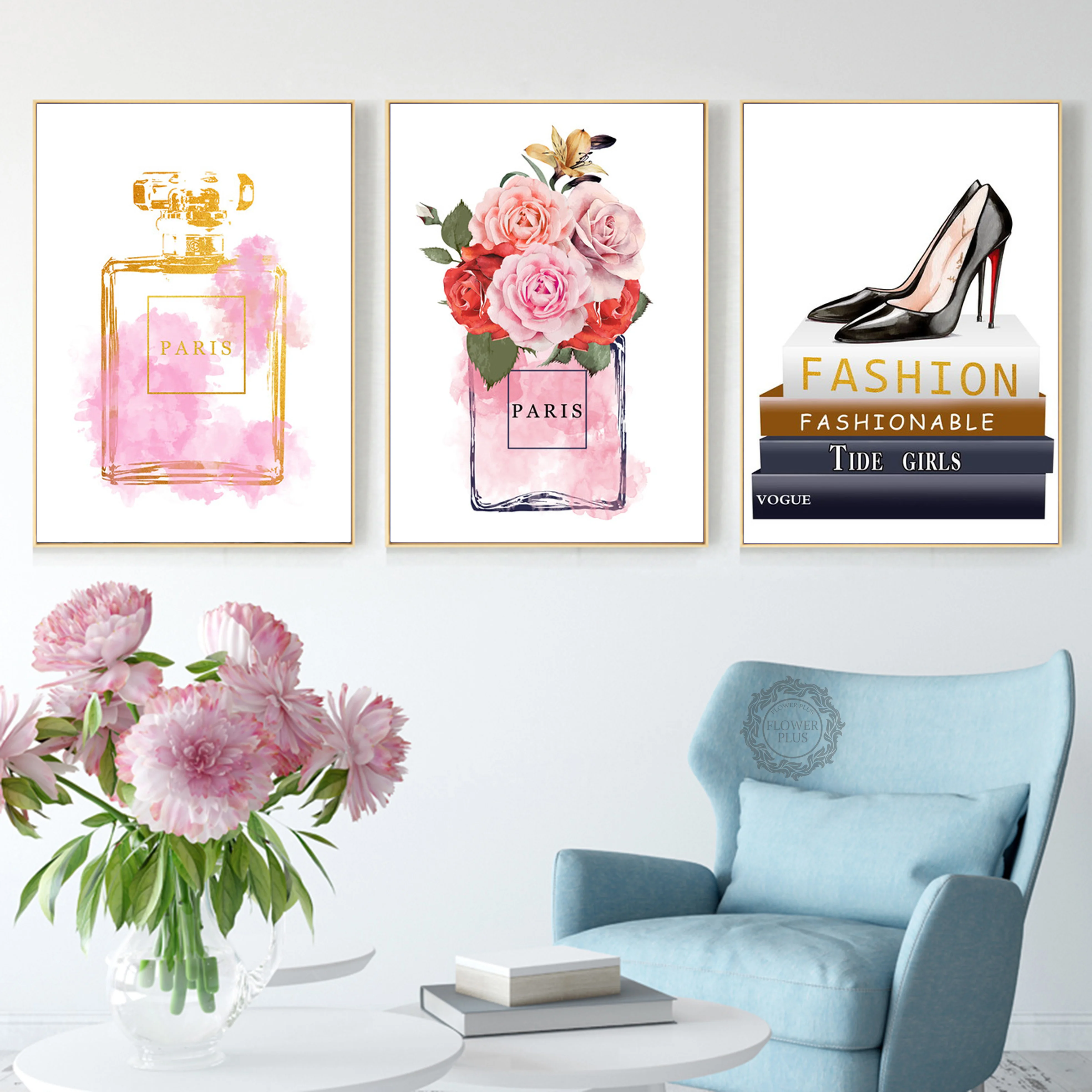 Watercolor Fashion Paris Perfume Vogue Makeup Wall Art Canvas Painting Nordic Poster And Print Picture For Living Room Decor
Watercolor Fashion Paris Perfume Vogue Makeup Wall Art Canvas Painting Nordic Poster And Print Picture For Living Room Decor
