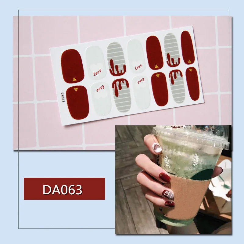 13 Tips Nail Art Full Cover Self Adhesive Stickers Polish Foil Transfer Tips Wraps 3D Waterproof Nail Stickers Decals Manicure
13 Tips Nail Art Full Cover Self Adhesive Stickers Polish Foil Transfer Tips Wraps 3D Waterproof Nail Stickers Decals Manicure