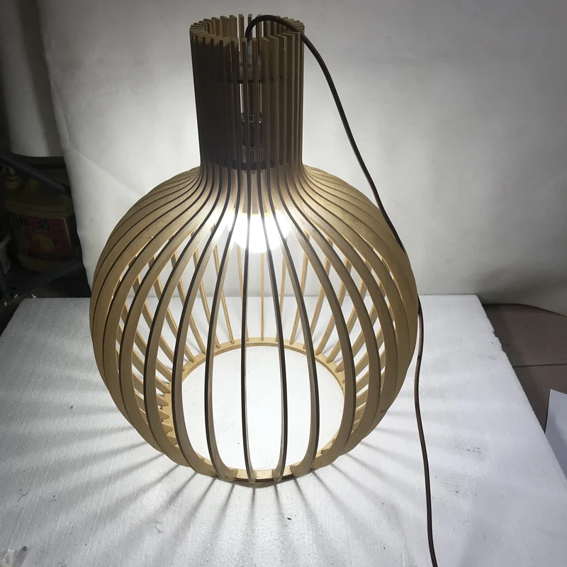 Weaving wooden Pendant lamp HTB1ez1WXOYrK1Rjy0Fdq6ACvVXap.jpg - Weaving wooden Pendant lamp