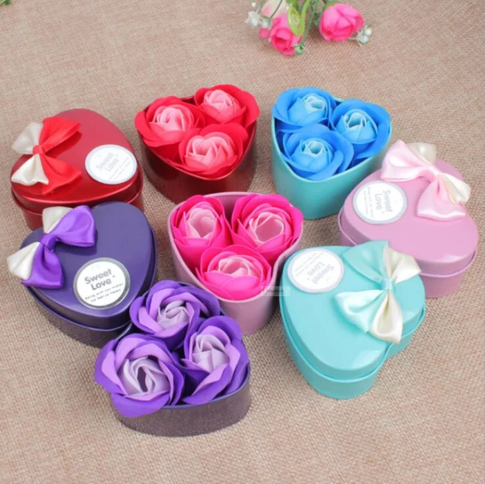 3pcs Lovely heart shape Flower Soap Bath Body Rose Petal soap Wedding Decoration women girl date Romantic gift
3pcs Lovely heart shape Flower Soap Bath Body Rose Petal soap Wedding Decoration women girl date Romantic gift