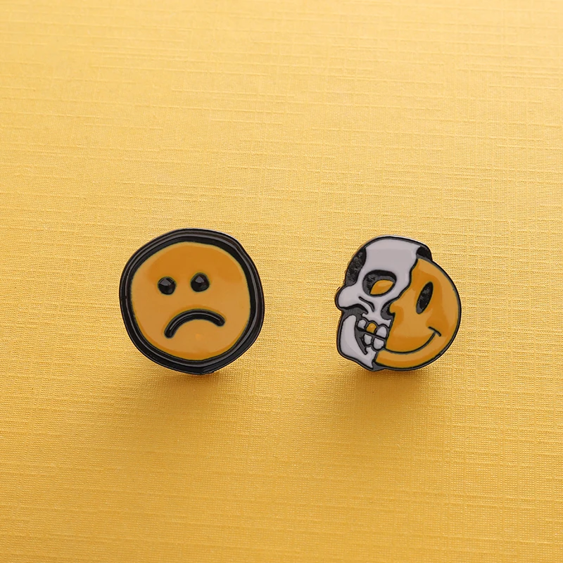 9 PCS Funny Emoji Brooches Pins Unhappy Skull Face avocado Jeans Enamel Lapel Pin Button Badge Women Cartoon Jewelry Friend Gift
9 PCS Funny Emoji Brooches Pins Unhappy Skull Face avocado Jeans Enamel Lapel Pin Button Badge Women Cartoon Jewelry Friend Gift
