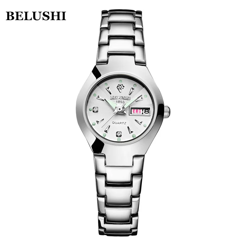 BELUSHI New Fashion Quartz Watch Woman Silver Black Band Bracelet Watches Brand Luxury Wristwatch Minimalist Watch
BELUSHI New Fashion Quartz Watch Woman Silver Black Band Bracelet Watches Brand Luxury Wristwatch Minimalist Watch