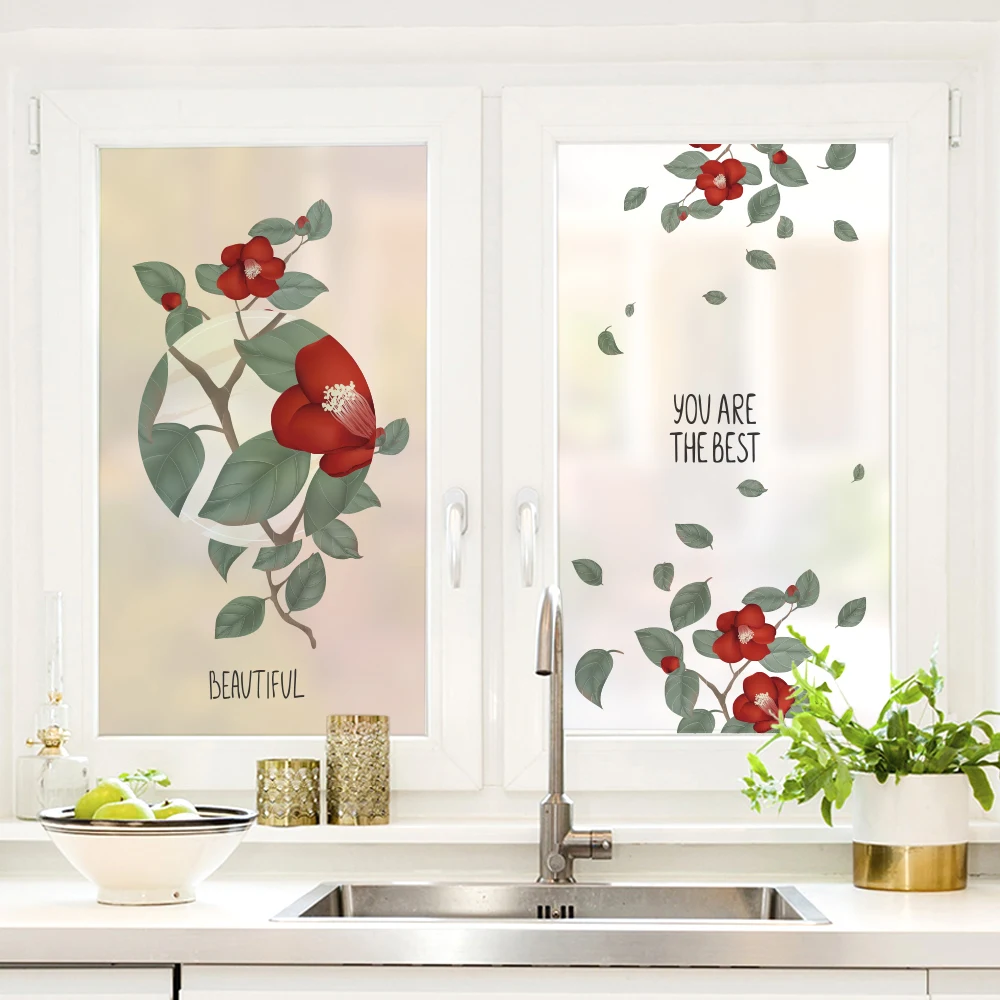 Dicor 2018 Azalea Flowers Frosted Glass Film Window Sticker Opaque Home Decoration Glass Door Decor No Glue Waterproof BLT1678
Dicor 2018 Azalea Flowers Frosted Glass Film Window Sticker Opaque Home Decoration Glass Door Decor No Glue Waterproof BLT1678