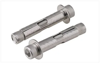 304 stainless steel Expansion screw hex socket Cone pull M6 M8 M10 M12 screw burst expansion for Chandelier fence Shelf screw
304 stainless steel Expansion screw hex socket Cone pull M6 M8 M10 M12 screw burst expansion for Chandelier fence Shelf screw
