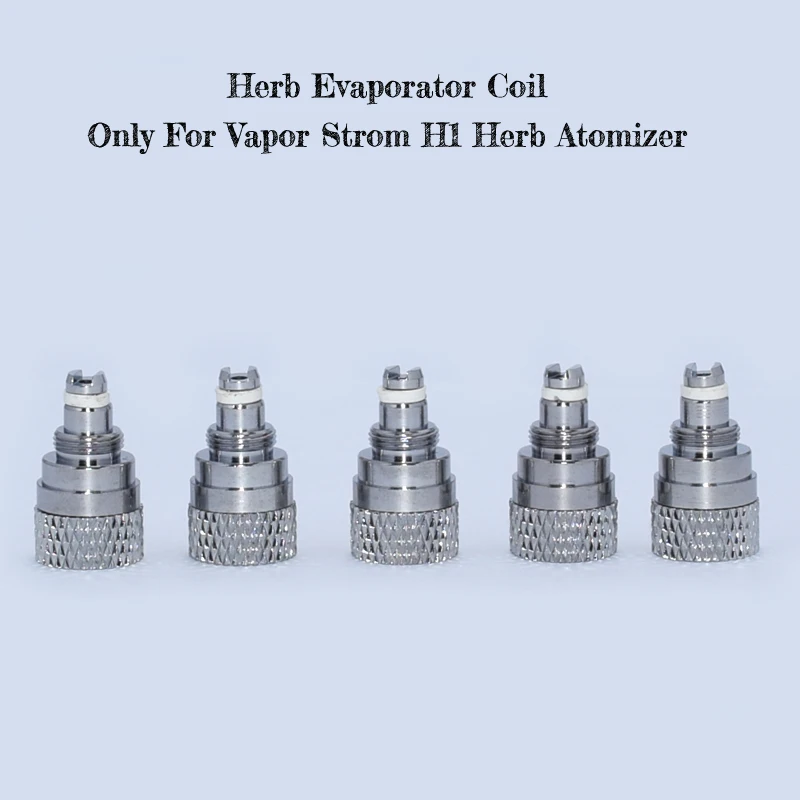 

5 pcs/lot Original Vapor Storm H1 Tank Coil 1.0 Ohm Dry Herb Vaporizer H1 Evaporator Coils E Cigarette Evaporator Sub Ohm Coil