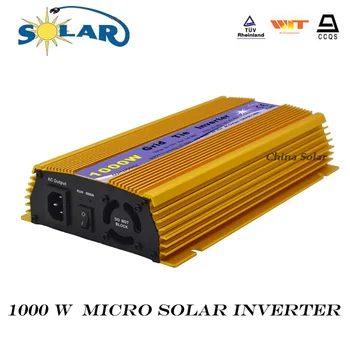 1000W Micro Power Grid Tie Inverter DC 24-45V Input AC 120/230V Output Solar panel and Wind Power Inverter
1000W Micro Power Grid Tie Inverter DC 24-45V Input AC 120/230V Output Solar panel and Wind Power Inverter