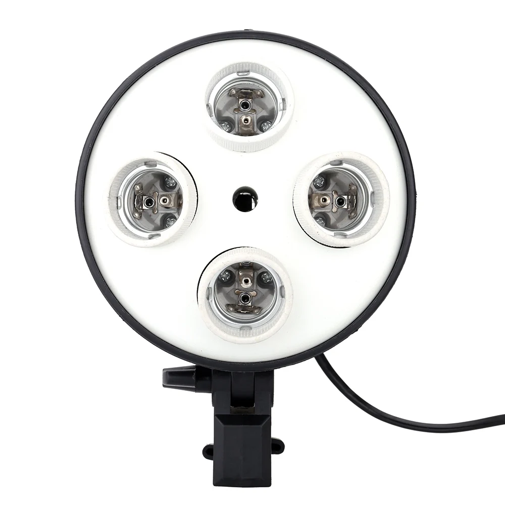 Adoer 4 in 1 Light Lamp Bulb Holder Adapter E27 Base Socket adapt high quality for Photo Video Studio Softbox
Adoer 4 in 1 Light Lamp Bulb Holder Adapter E27 Base Socket adapt high quality for Photo Video Studio Softbox