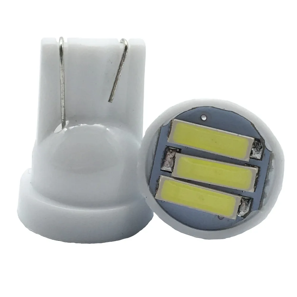 10X Cold White T10 3 SMD 194 7014 LED Light Bulbs Instrument Lamp Car Door Lamps DC 12V LED Lights Bulbs car-styling t10 led car
10X Cold White T10 3 SMD 194 7014 LED Light Bulbs Instrument Lamp Car Door Lamps DC 12V LED Lights Bulbs car-styling t10 led car