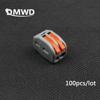 100Pcs PCT-212 ( 222-412 ) Universal Compact Wire Wiring Connectors Connector 2 Pin conductor terminal block 0.08-2.5mm2
100Pcs PCT-212 ( 222-412 ) Universal Compact Wire Wiring Connectors Connector 2 Pin conductor terminal block 0.08-2.5mm2